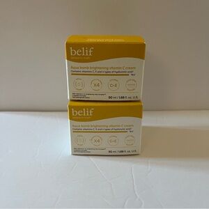 Belif Aqua Bomb Brightening Vitamin C Cream - Set of 2 (BRAND NEW)